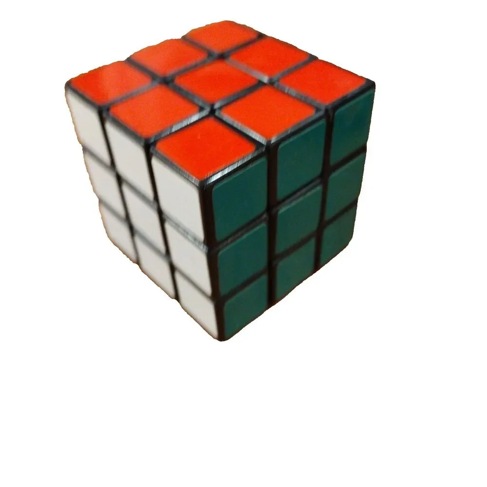 Chadwick Miller Cube Puzzle 95205 VTG 1984 Twist Color-Match 3x3x3 w/Box Taiwan
